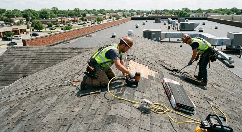 Our team working on Roofing Service projects in North Conway, NH