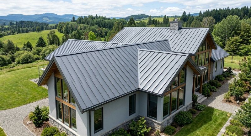 Aluminum Roof Installation in Denmark, ME