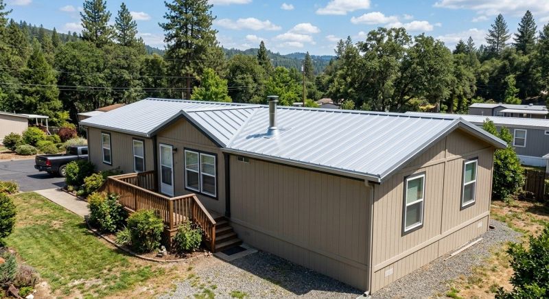 Aluminum Roof Replacement in Fryeburg, ME