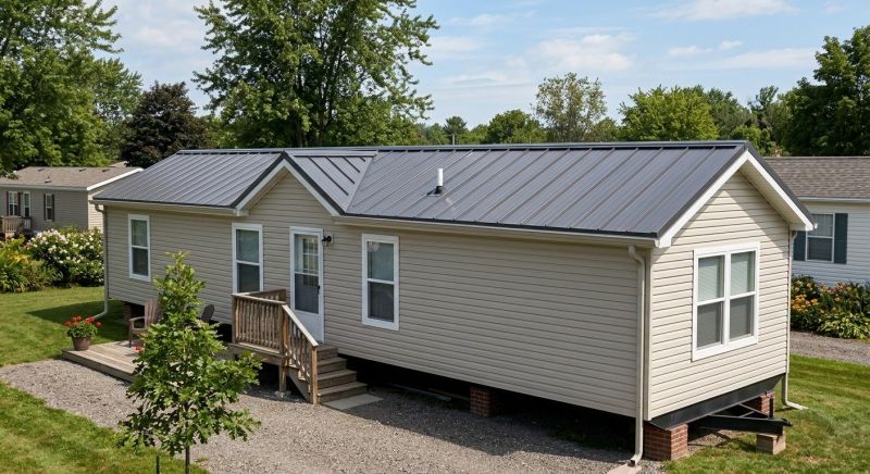 Aluminum Roof Replacement in Fryeburg, ME