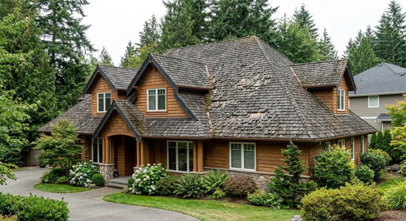 Cedar Roof Replacement in Bridgton, ME