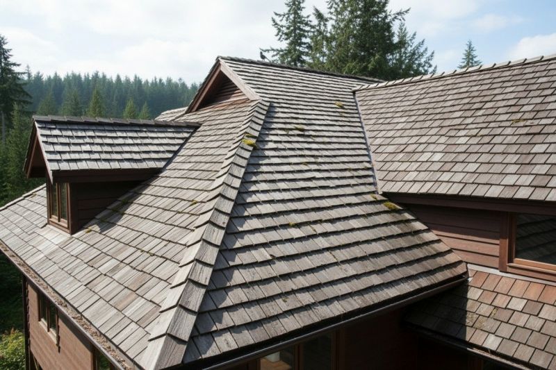 Cedar Roof Replacement in Cornish, ME