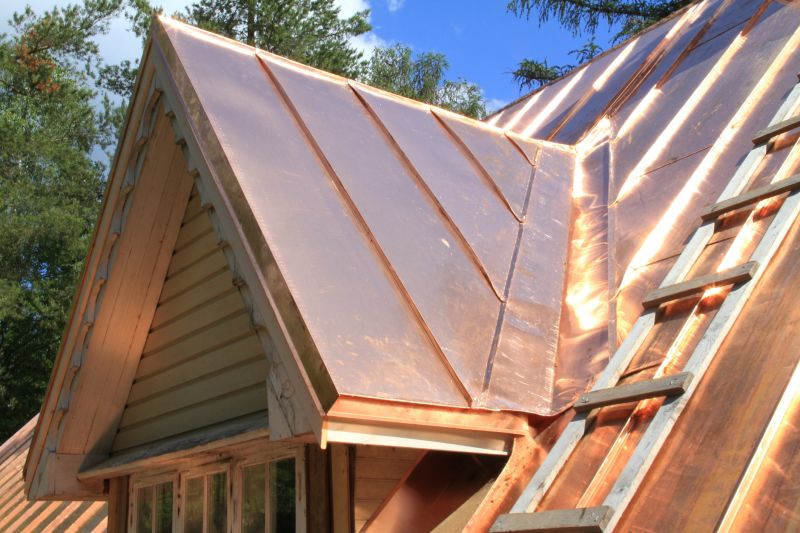 Copper Roof Installation in North Conway, NH