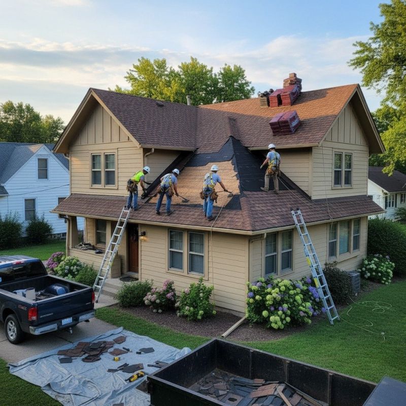 Damaged Roof Replacement in North Conway, NH