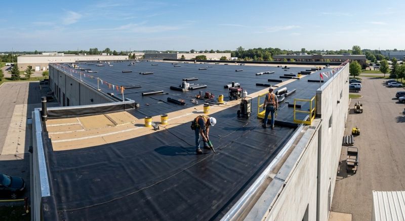 Epdm Roof Installation in Center Ossipee, NH
