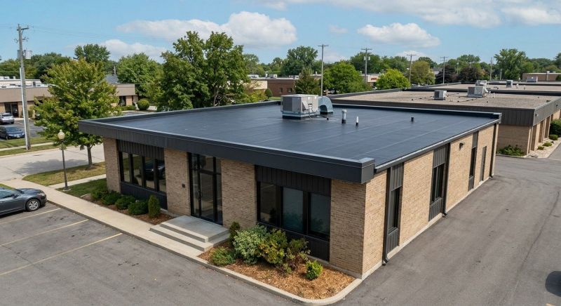 Epdm Roof Installation in Cornish, ME