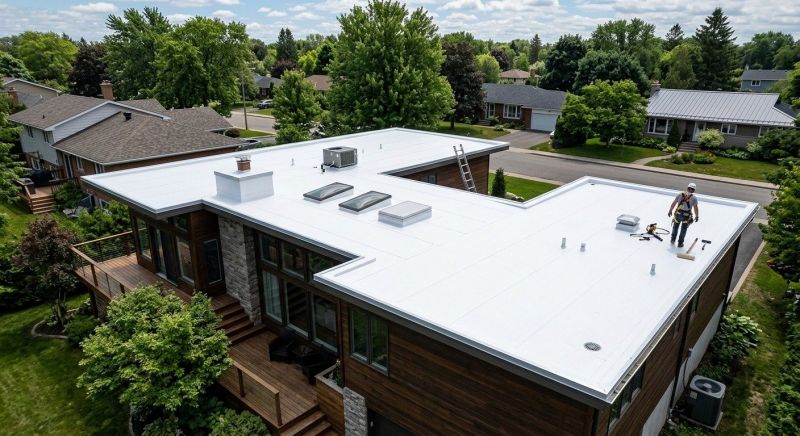Flat Roof Construction in North Conway, NH