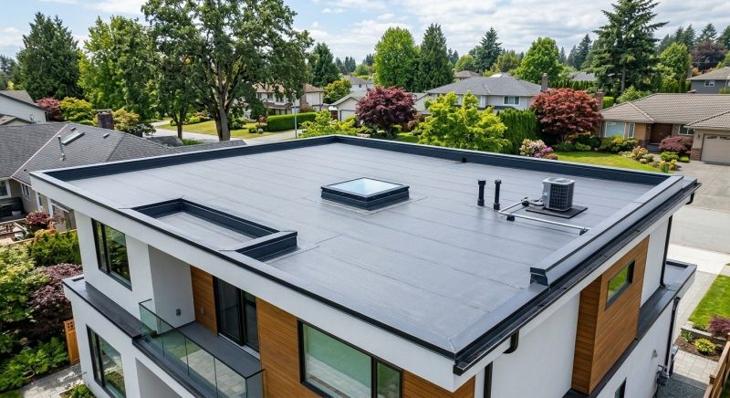 Flat Roof Installation in Harrison, ME