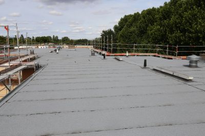 Flat Roof Installation in Tamworth, NH