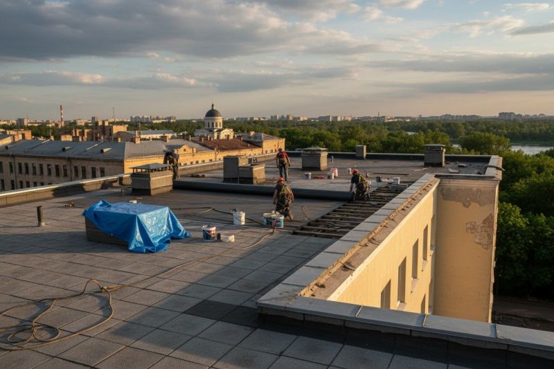 Flat Roof Replacement in Jackson, NH
