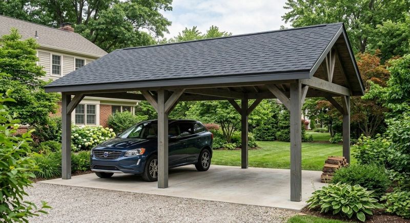 Garage Roof Installation in North Conway, NH