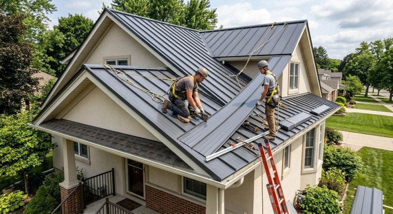 Metal Roof Installation in Conway, NH