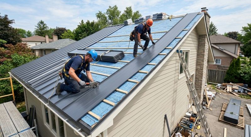 Metal Roof Installation in Harrison, ME