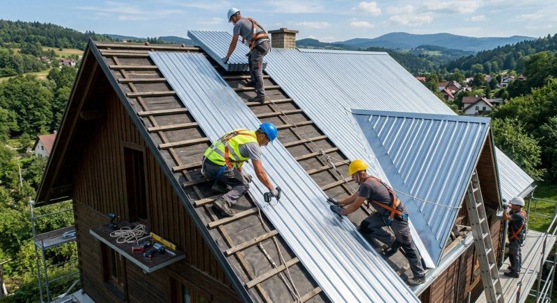 Metal Roof Installation in Jackson, NH