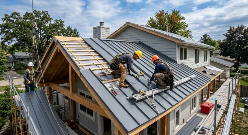 Metal Roof Installation in Parsonsfield, ME