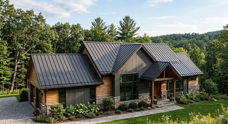 Metal Roof Replacement in Bridgton, ME