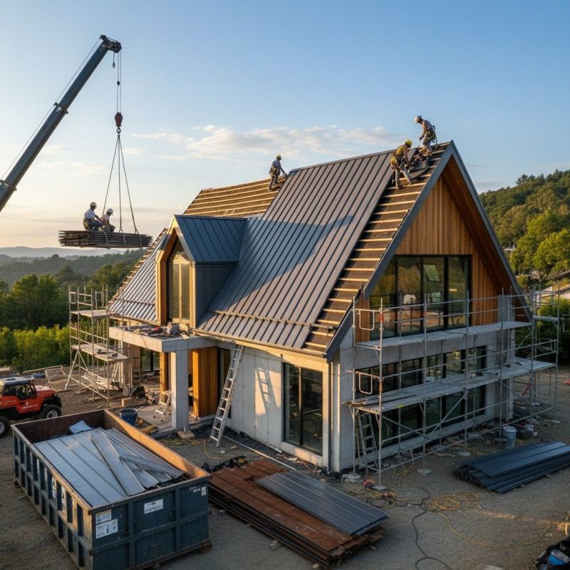 Metal Roof Replacement in Ossipee, NH