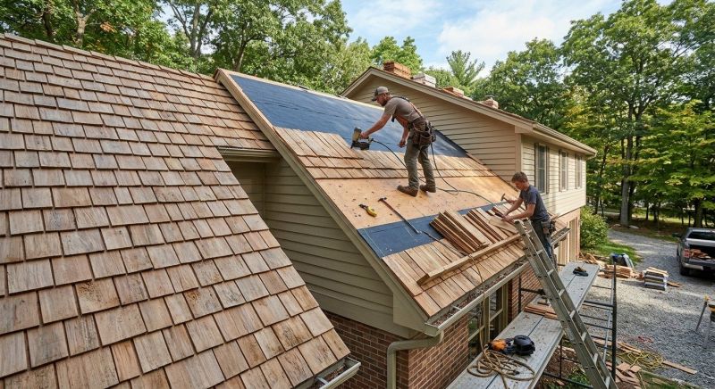 Shake Roof Replacement in Ossipee, NH