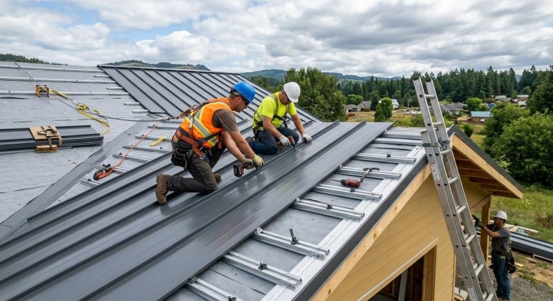 Sheet Roofing Installation in Denmark, ME