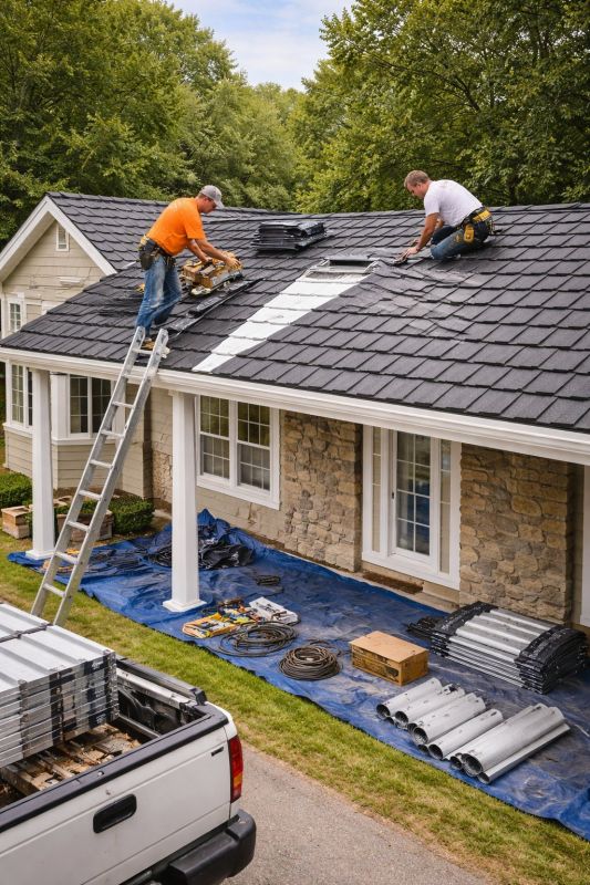 Sheet Roofing Installation in Fryeburg, ME
