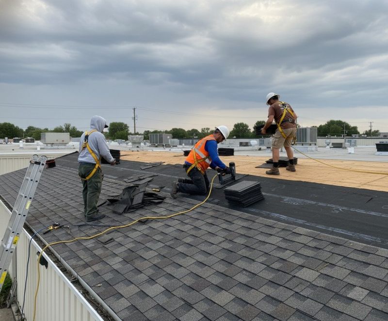 Shingle Roof Replacement in Denmark, ME