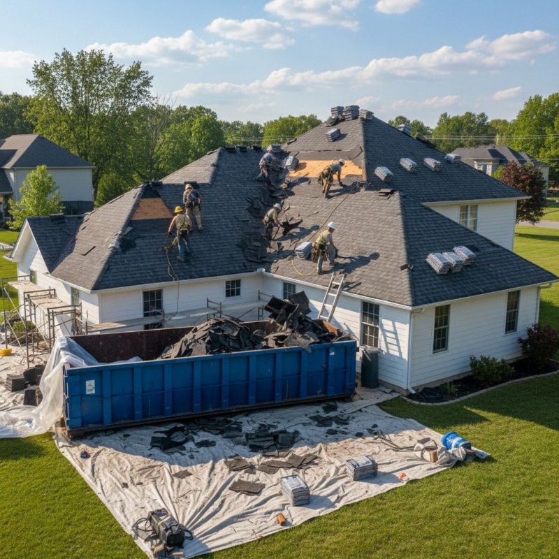 Shingle Roof Replacement in Lovell, ME
