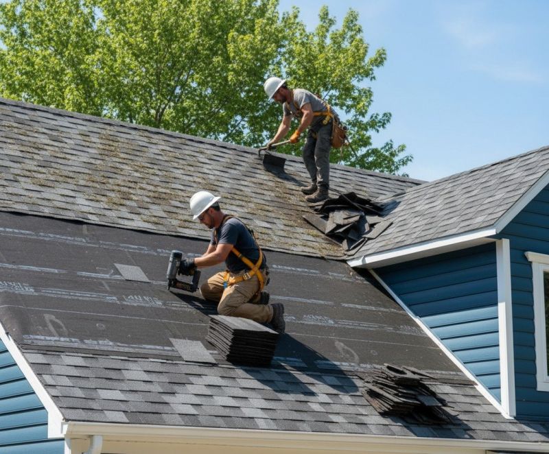 Shingle Roof Replacement in Ossipee, NH