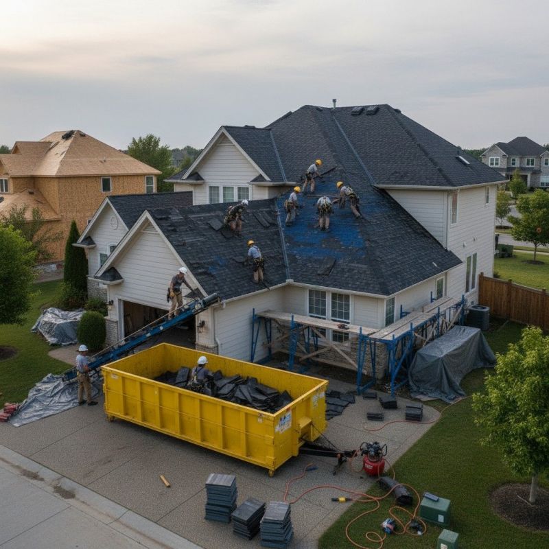 Shingle Roof Replacement in Tamworth, NH
