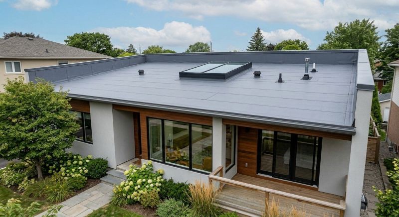 Single Ply Roof Replacement in Conway, NH