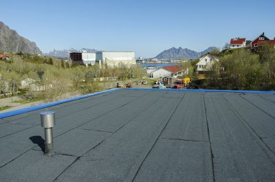 Single Ply Roof Replacement in Denmark, ME