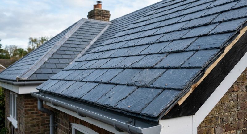 Slate Roof Construction in Cornish, ME