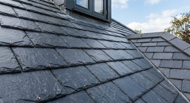 Slate Roof Construction in Denmark, ME
