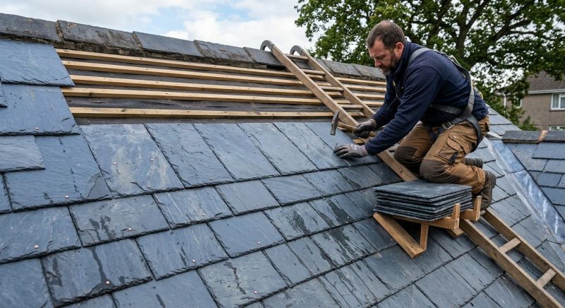 Slate Roof Construction in Jackson, NH