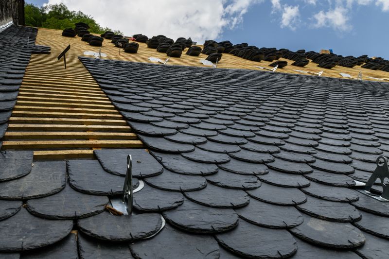 Slate Roof Installation in Harrison, ME