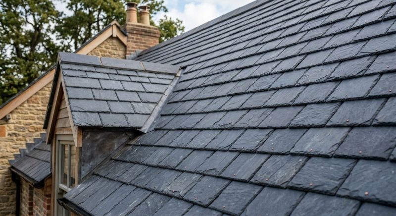 Slate Roof Installation in Lovell, ME