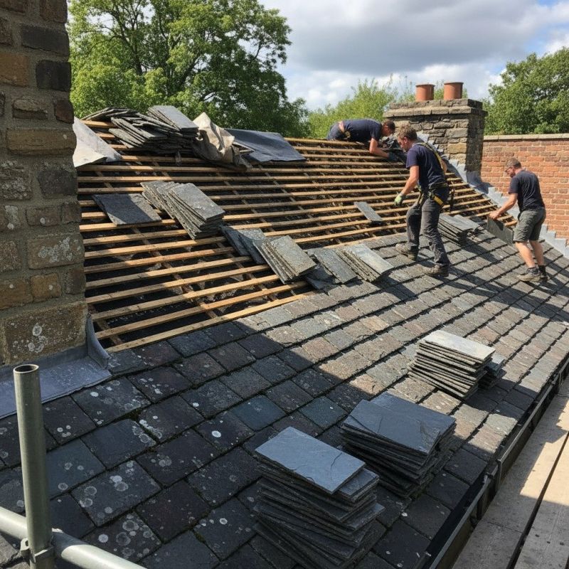 Slate Roof Replacement in Center Ossipee, NH