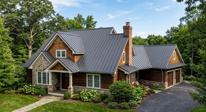 Steel Roof Replacement in Bartlett, NH