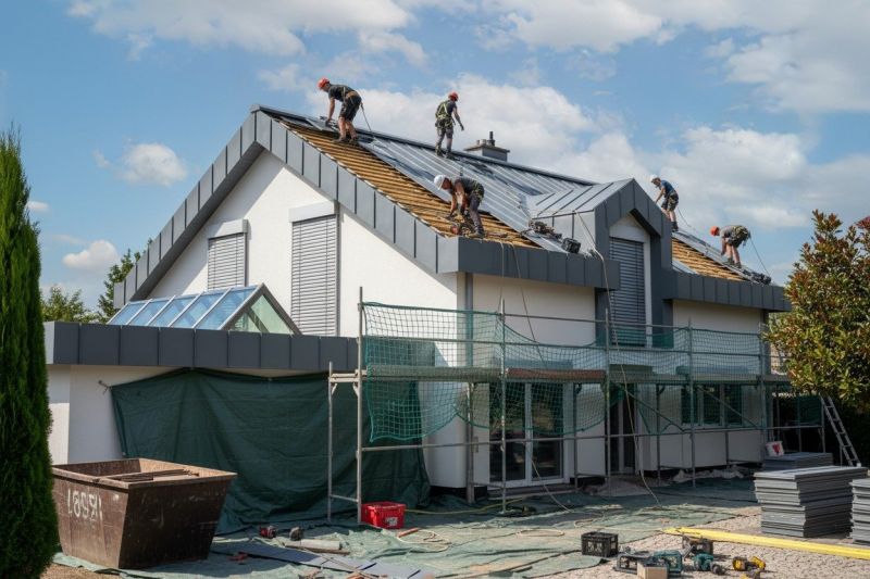 Steel Roof Replacement in Conway, NH