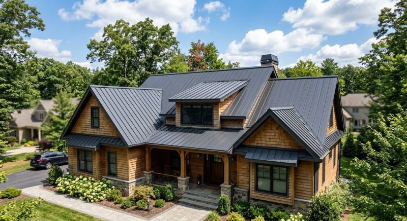 Steel Roof Replacement in Jackson, NH