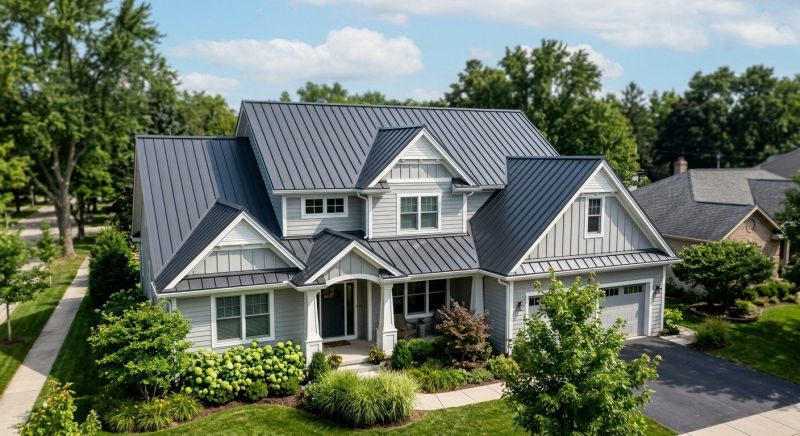 Steel Roof Replacement in Tamworth, NH