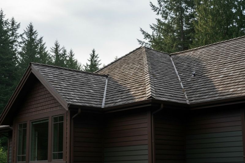 Wood Shake Roof Replacement in Conway, NH