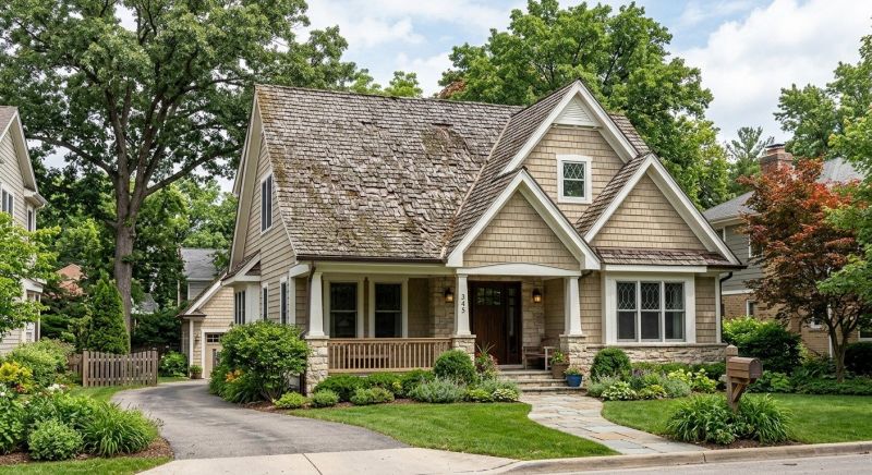 Wood Shake Roof Replacement in Cornish, ME