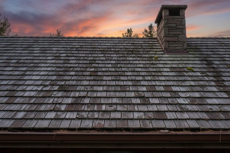 Wood Shake Roof Replacement in Harrison, ME