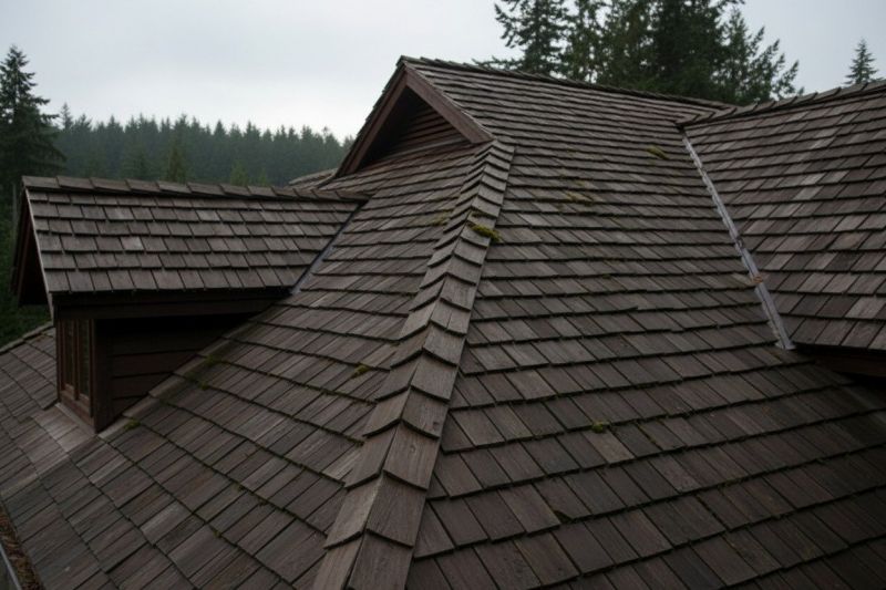 Wood Shake Roof Replacement in Jackson, NH