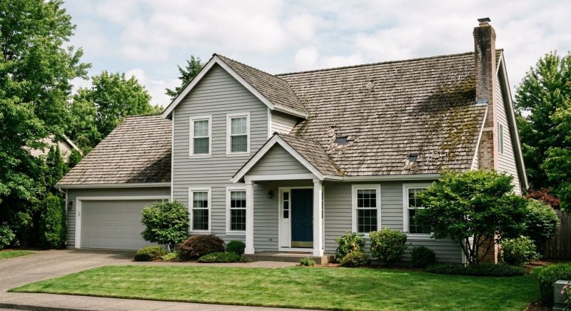 Wood Shingle Roof Replacement in North Conway, NH